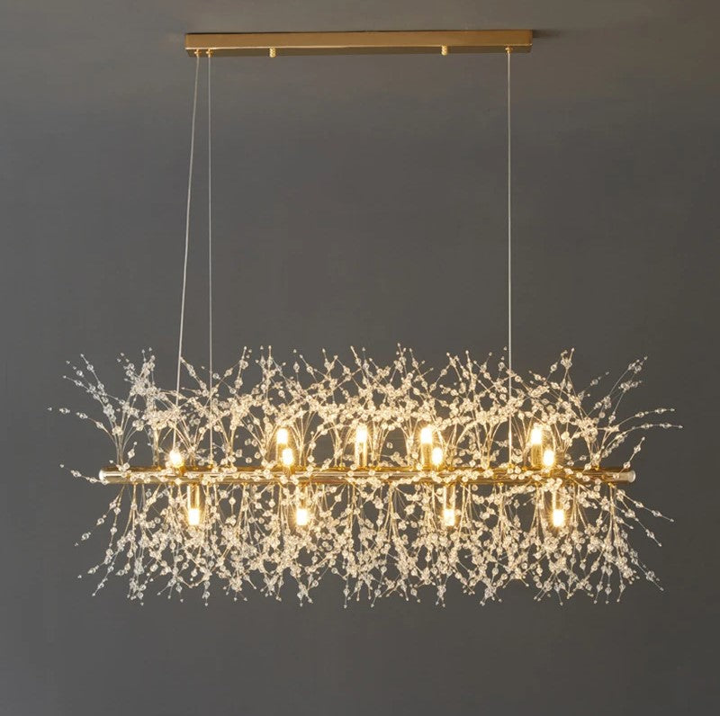 Reach The Stars (Gold) Chandelier