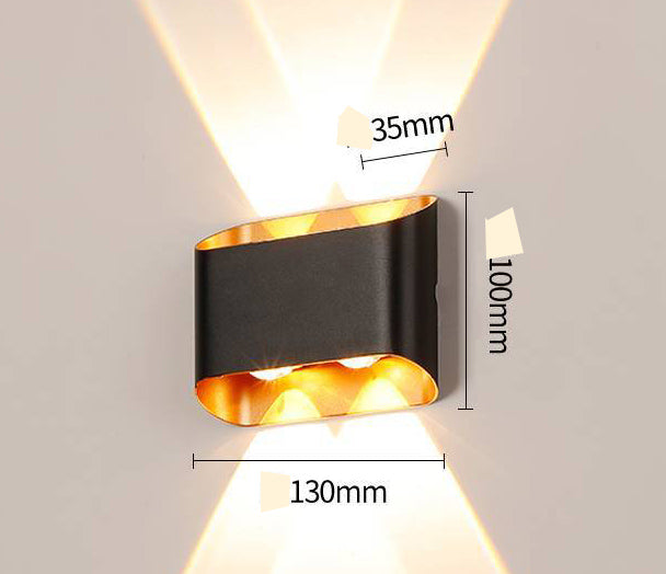 4 Lights Facade Wall Light