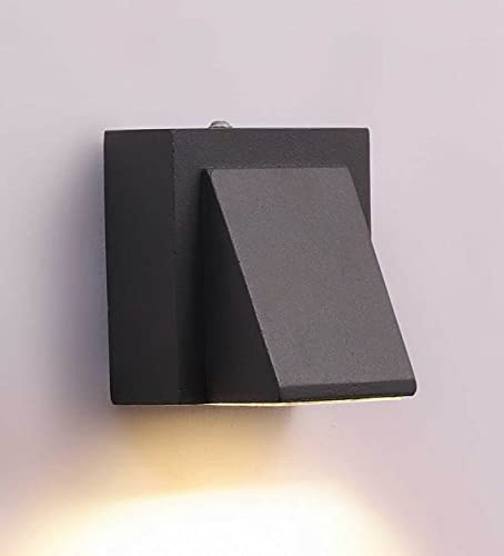 Glowing Path (Black) Outdoor Wall Light