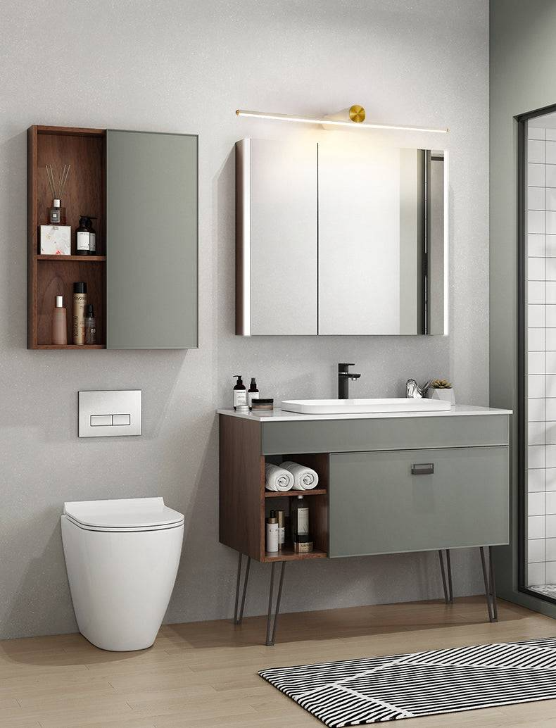 Modern White Golden Body Led Mirror Light