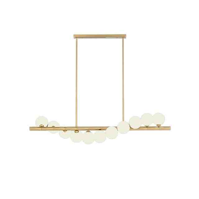 Golden Silver Black White Pendant Light