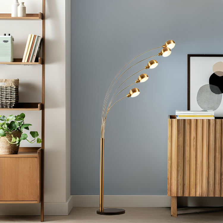 Ophelia's Shine (Gold) Floor Lamp