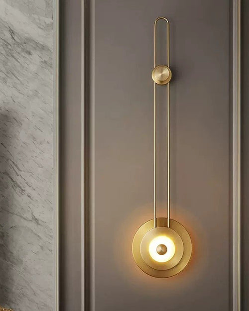Morden Golden Plate LED Wall LIght