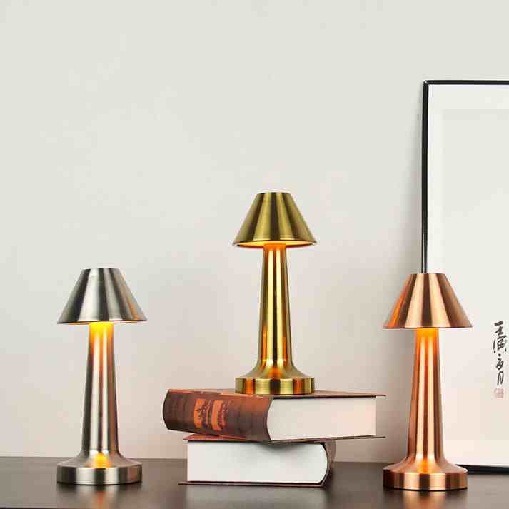 Pyramid Portable LED Table Lamp