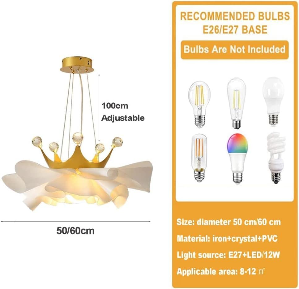 Pretty Princess Crown Chandelier