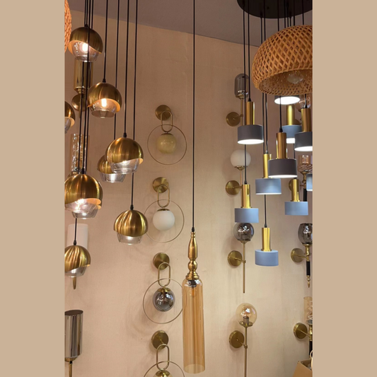 Glass Single Hanging Lights