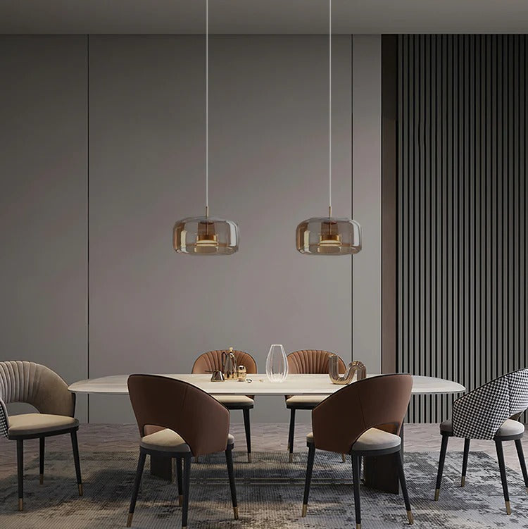 Adam and Eve - Believe Gold Pendant Light