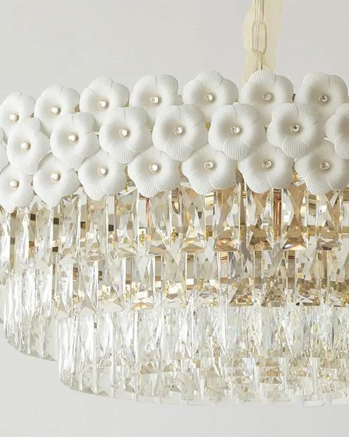 Orchid Bliss (White) Chandelier