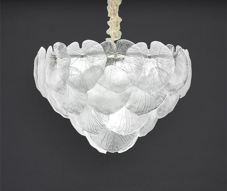 Glow Sphere Gold Cascade 600mm Chandelier
