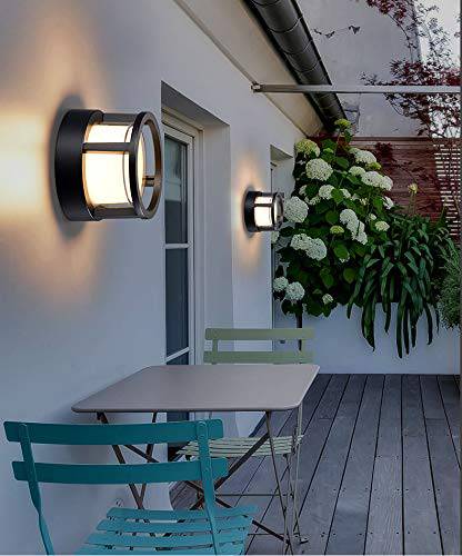 Full Circle (Black) Wall Light