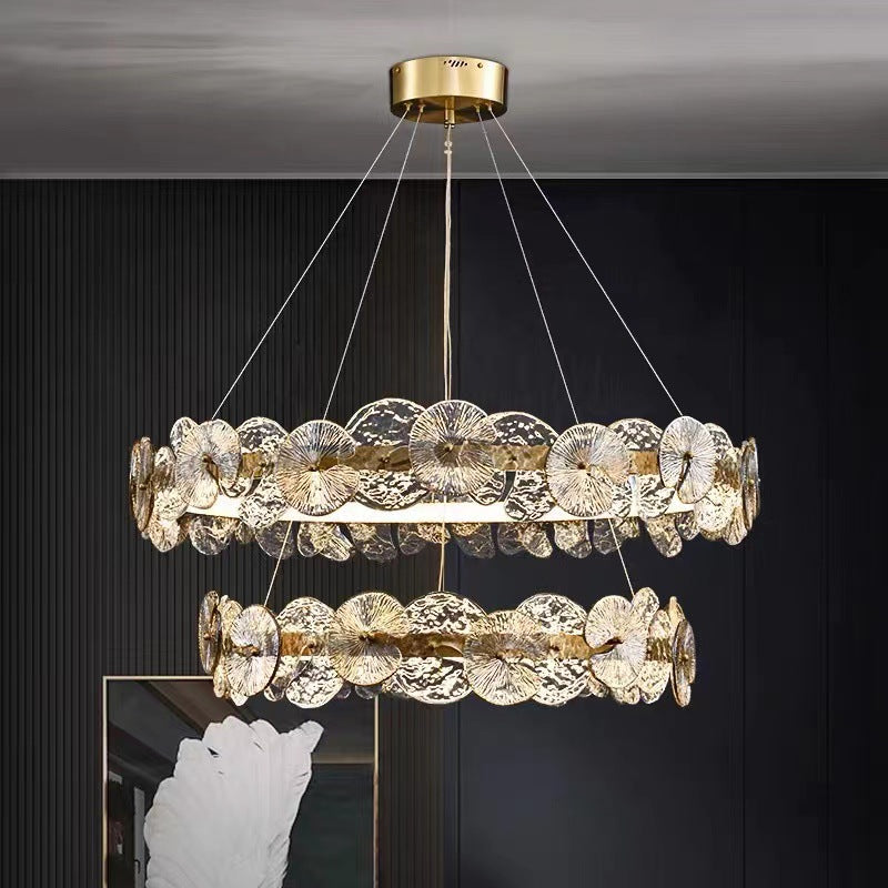 Luxury Lighting: Modern Crystal LED Chandelier