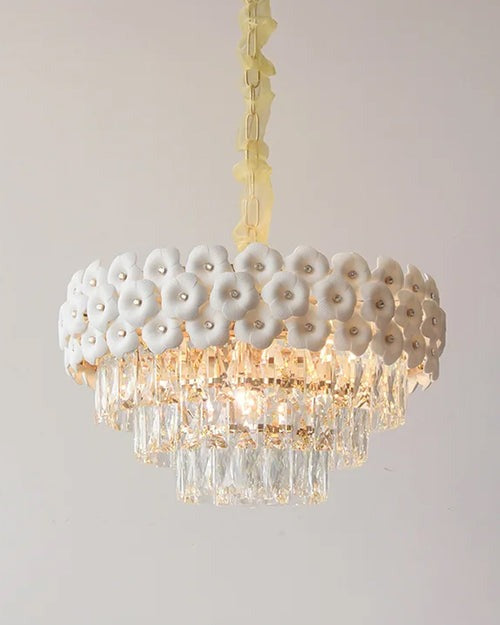 Orchid Bliss (White) Chandelier