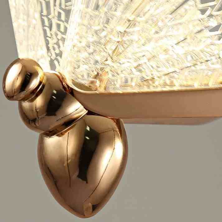 Gold Butterfly Bedside Hanging Pendant Light