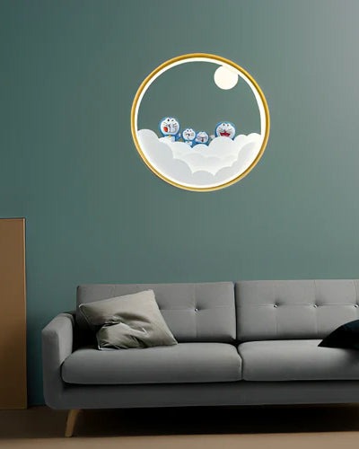 Doraemon Family LED Wall Light