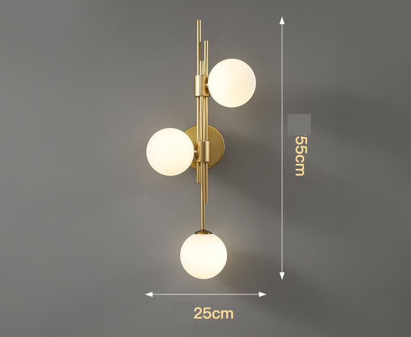 Follow Your Path: Frosted Sphere/Glass Ball Wall Light/Sconce
