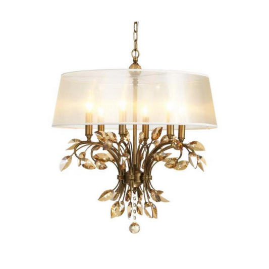 Italian Chandeliers With Big Lamp Shade