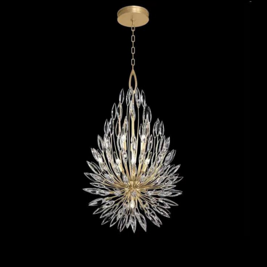 Lily Starburst Crystal Sputnik Chandelier