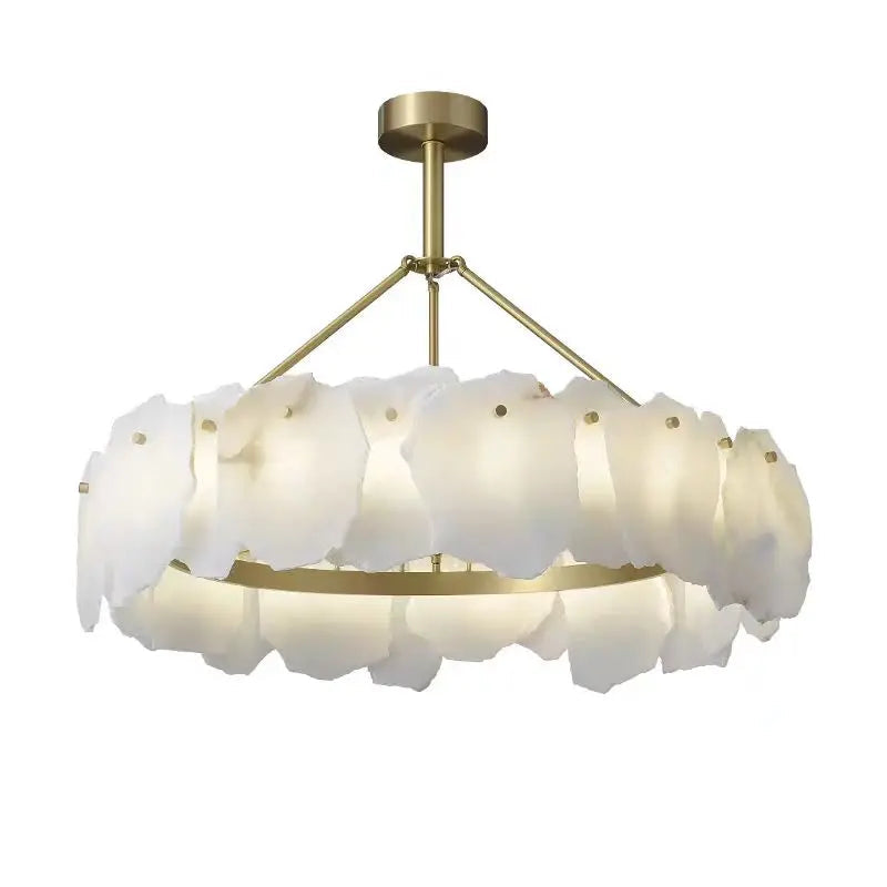 Modern Style Indoor Decoration Alabaster Chandelier