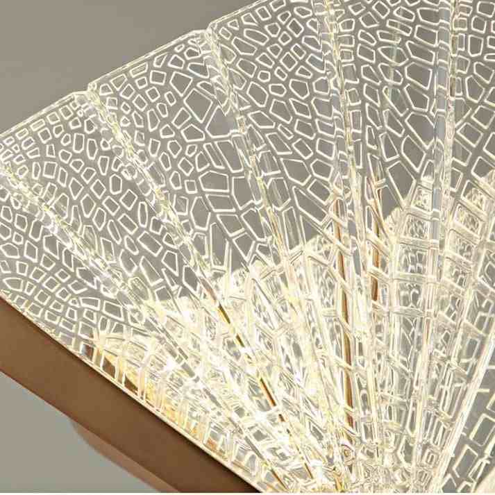 Gold Butterfly Bedside Hanging Pendant Light