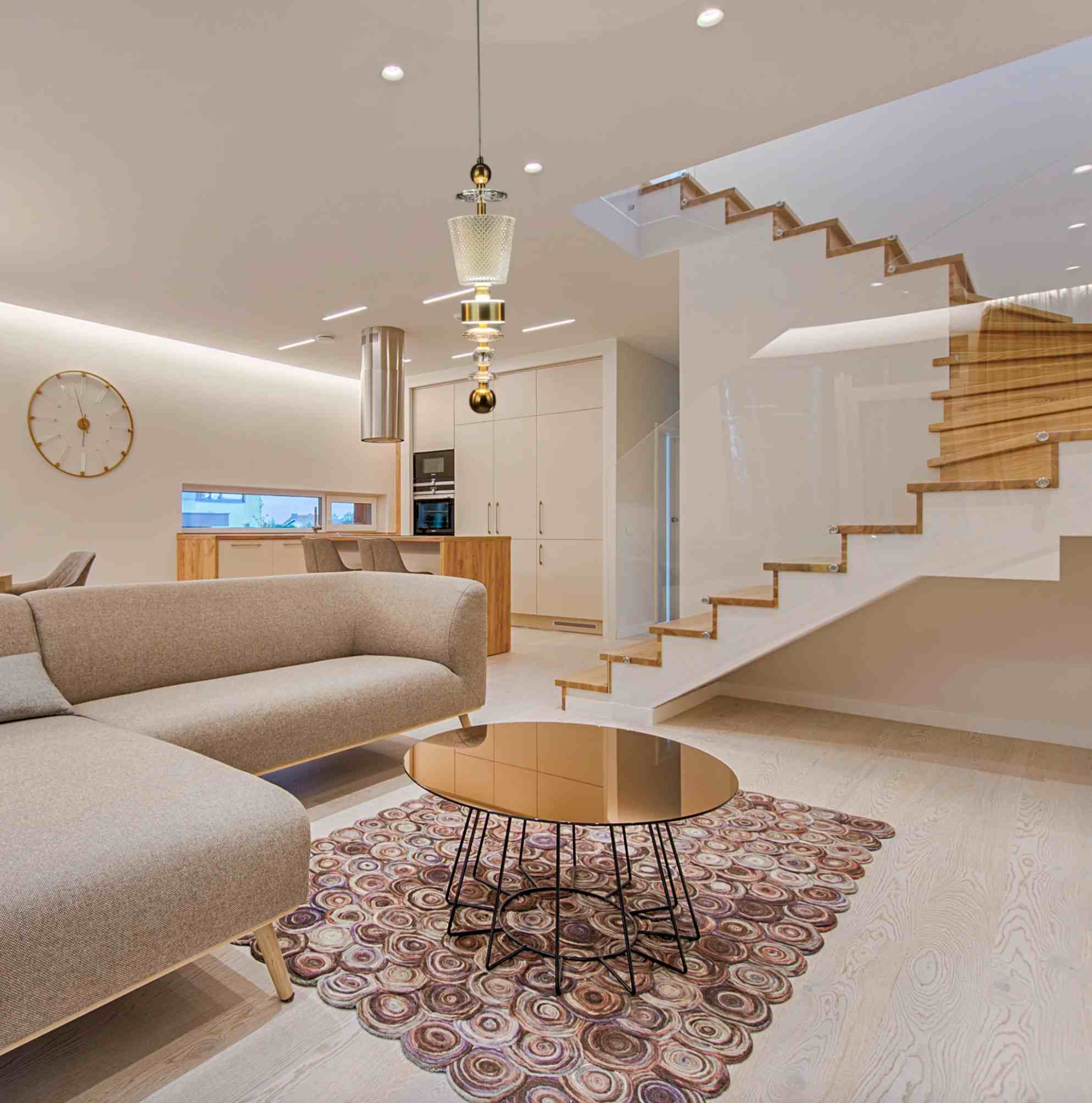 New Vintage Gold Pendant Light