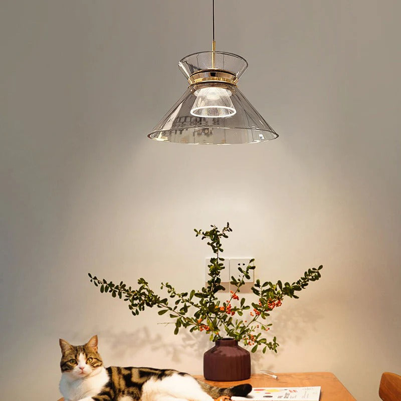 Diego Glass (Amber) Pendant Light