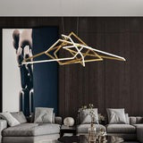 Gilt Edge Horizon (Gold) Chandelier (1000 mm)