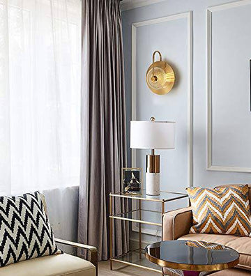 Forest Leaf Dream (Gold) Wall Light