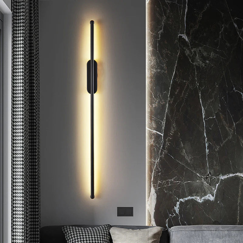 1200 Mm Led Black Long Wall Light