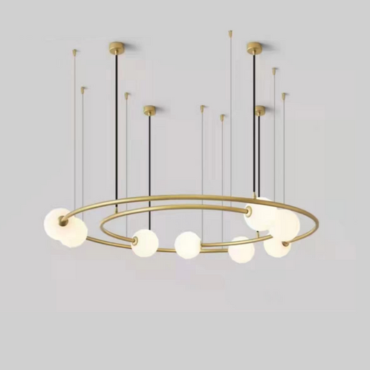 Round Balls Hanging Chandelier