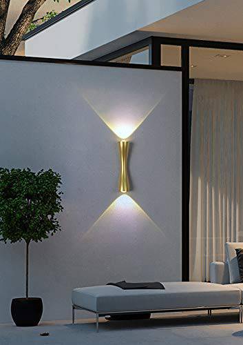 Duo Shine Wave (Gold) Wall light/Sconce