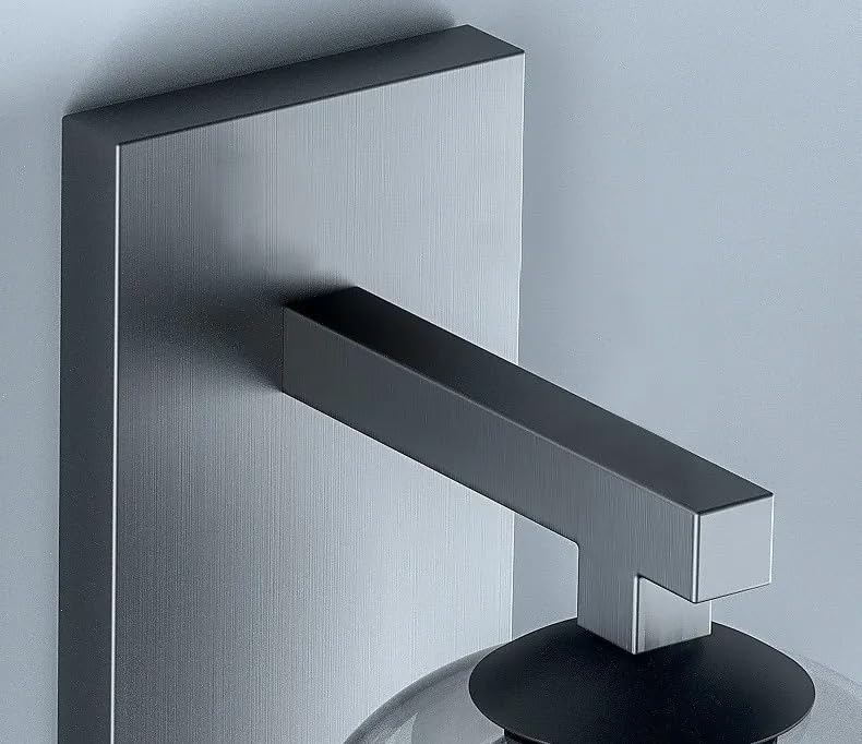 Black Smoky Wall Light