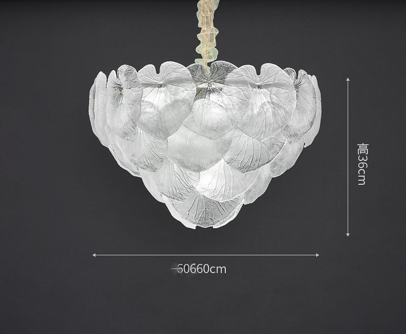 Glow Sphere Gold Cascade 600mm Chandelier