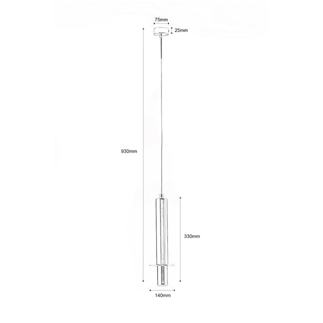 Merrily Marble-A Pendant Light