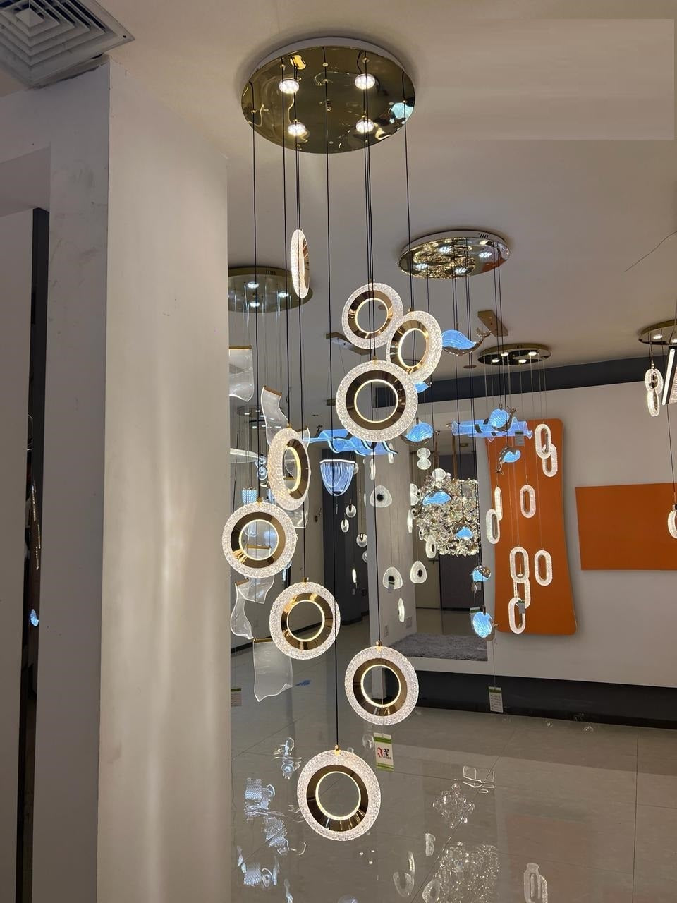 Modest Crystal Chandelier