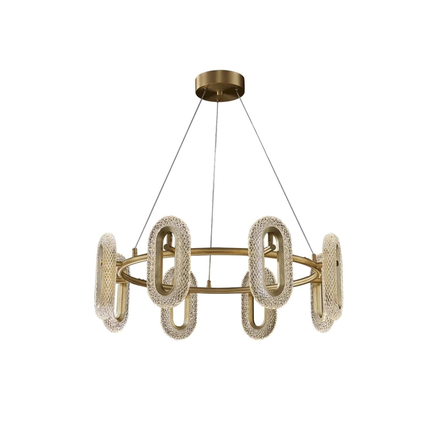 Crystalline Orbit Chandelier