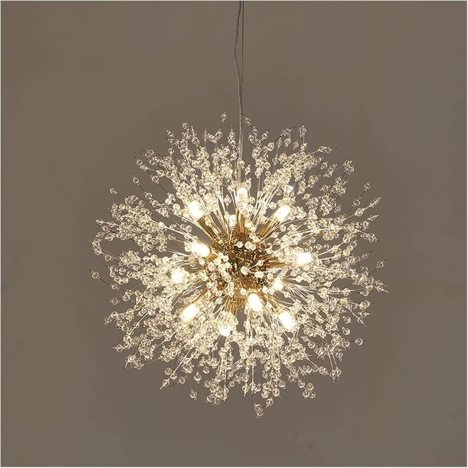 Reach the Stars (Spherical Golden) Chandelier 24 Inches Dia Hanging Light