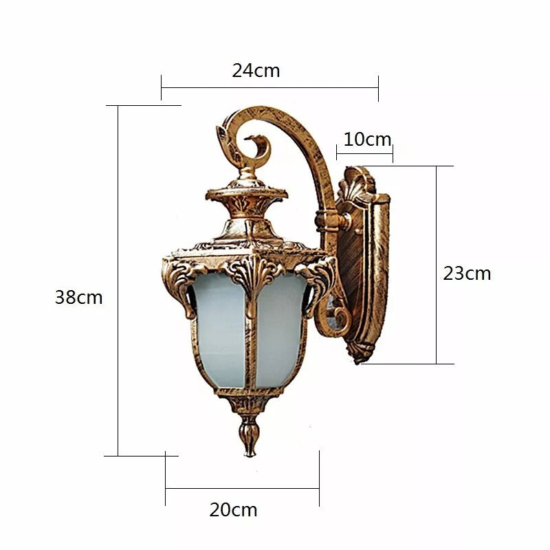 Rustica Crest (Bronze) Outdoor Wall Light