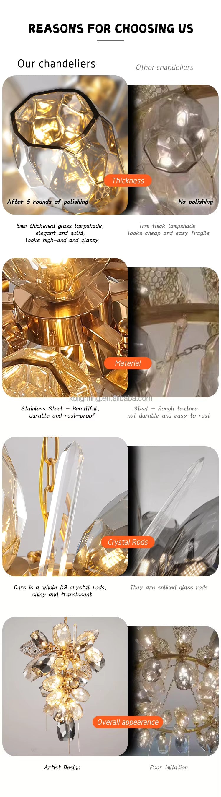 Seat for Starlight (Glass) Dining Chandelier