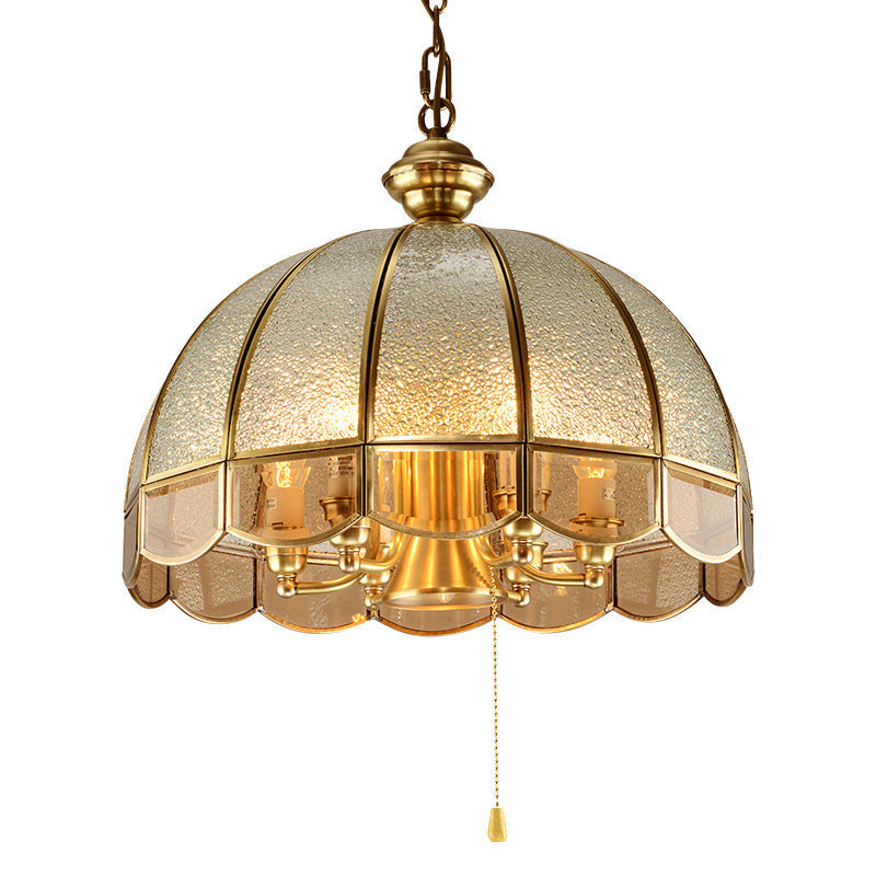 Flower Glass Pendant Light