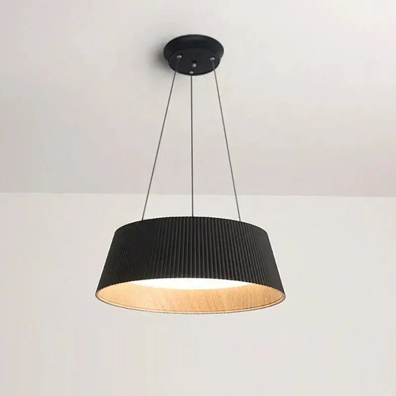 Morning Shell Chandelier Black