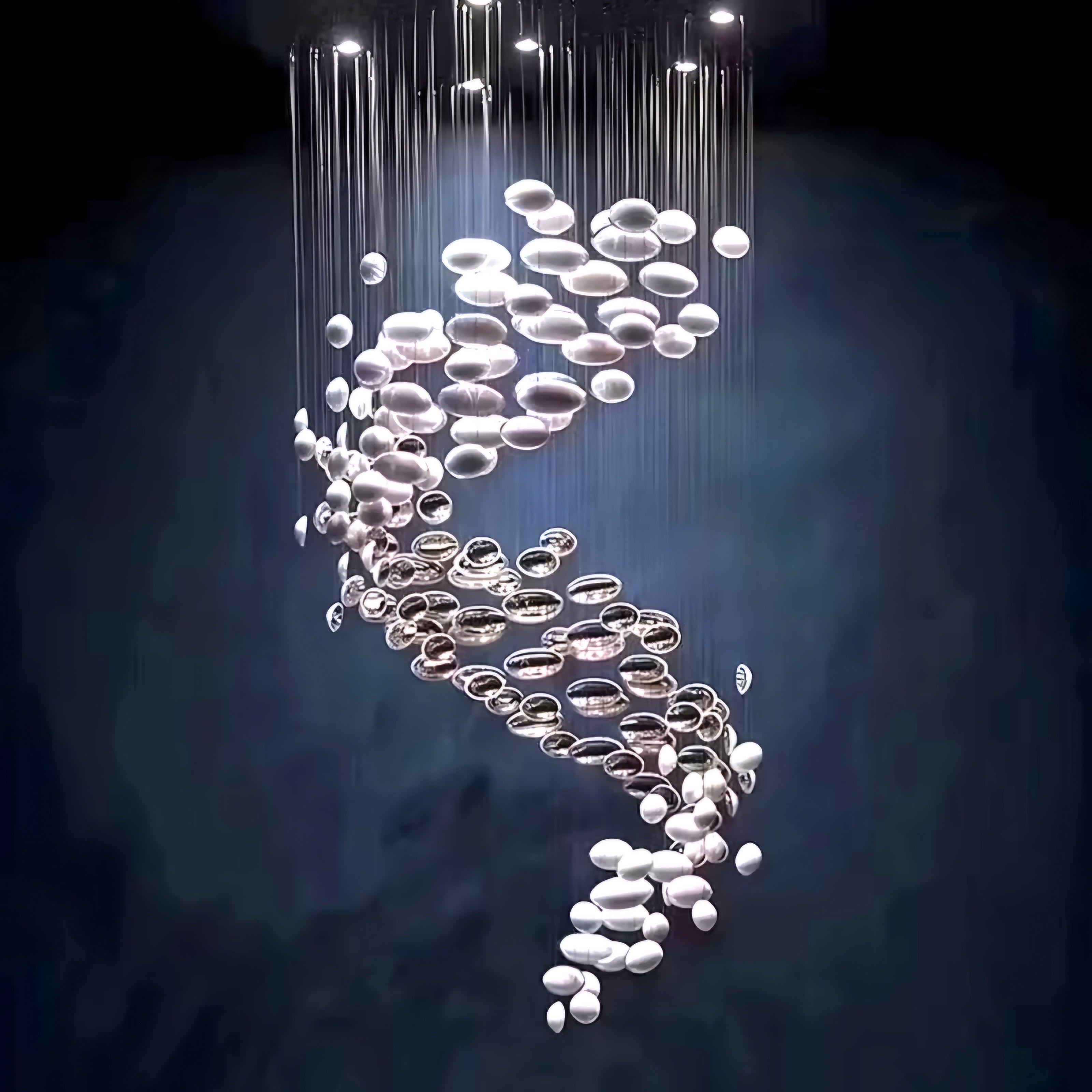 Shella Egg Chandelier