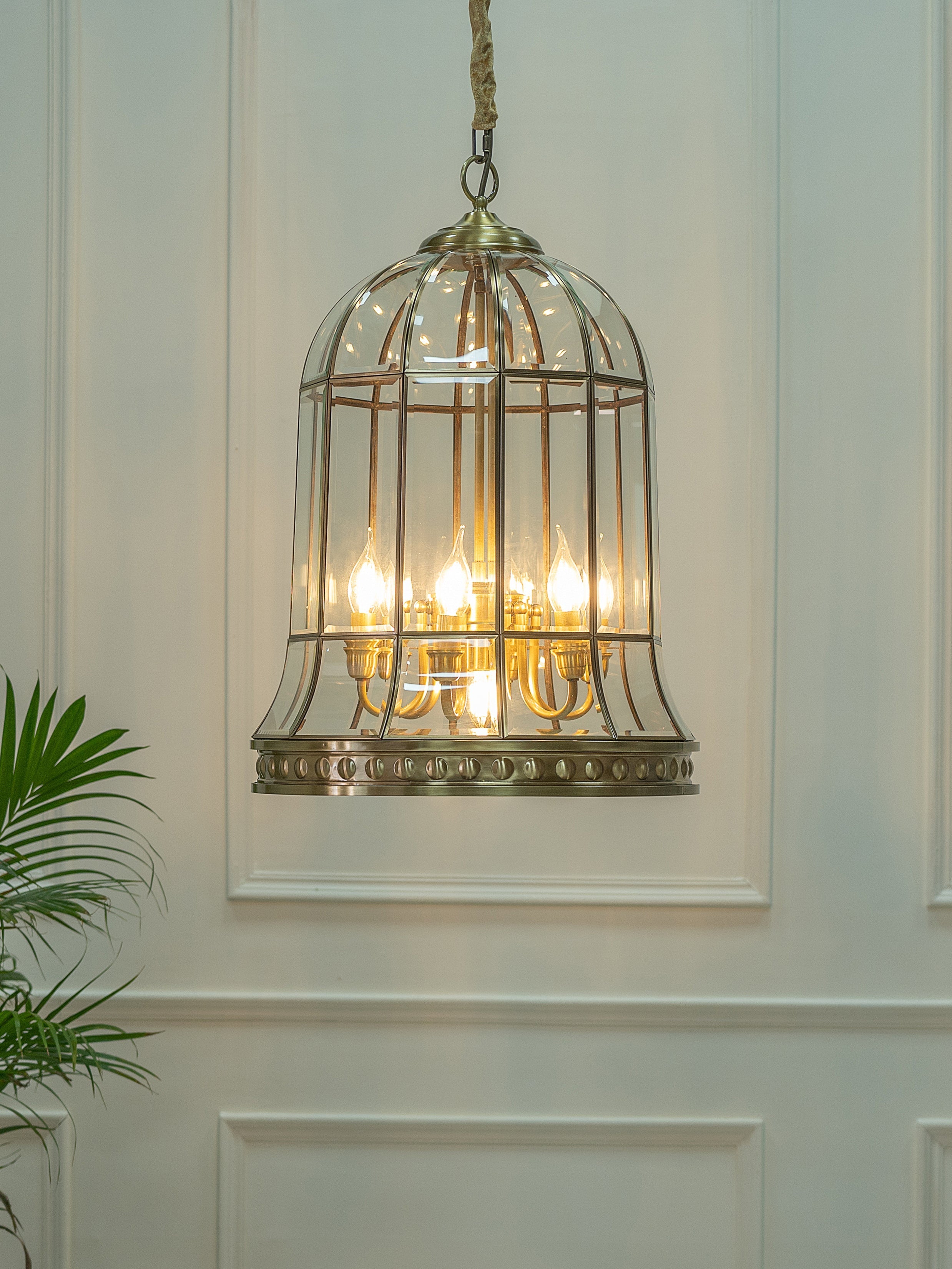 Aarya Brass Bell Pendant