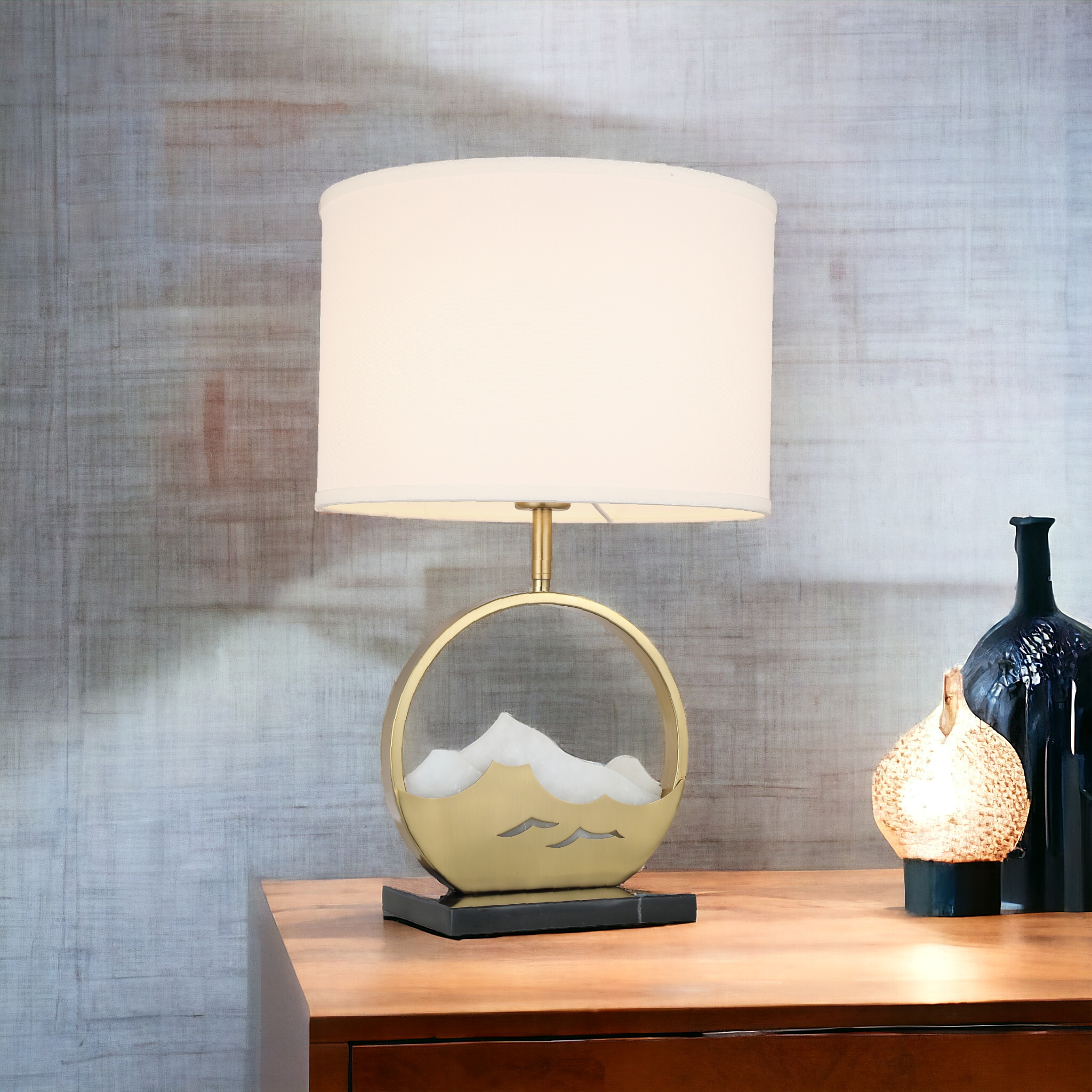 Mountain Majesty Table Lamp