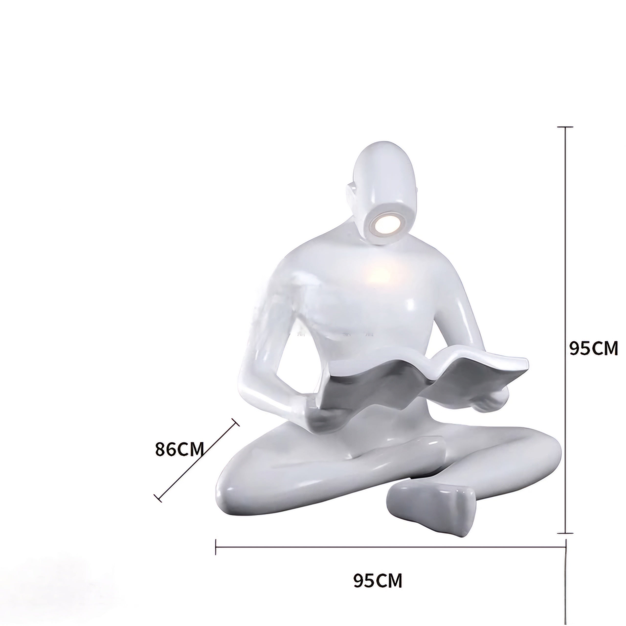 The Bookish Pose: A Reader's Sculpture