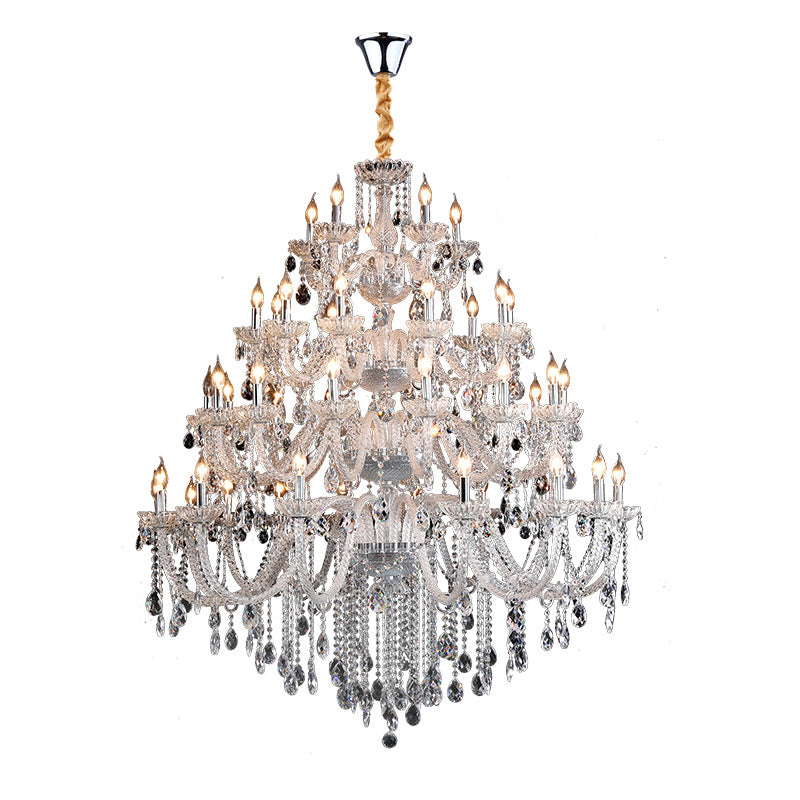 Large Crystal Chandelier