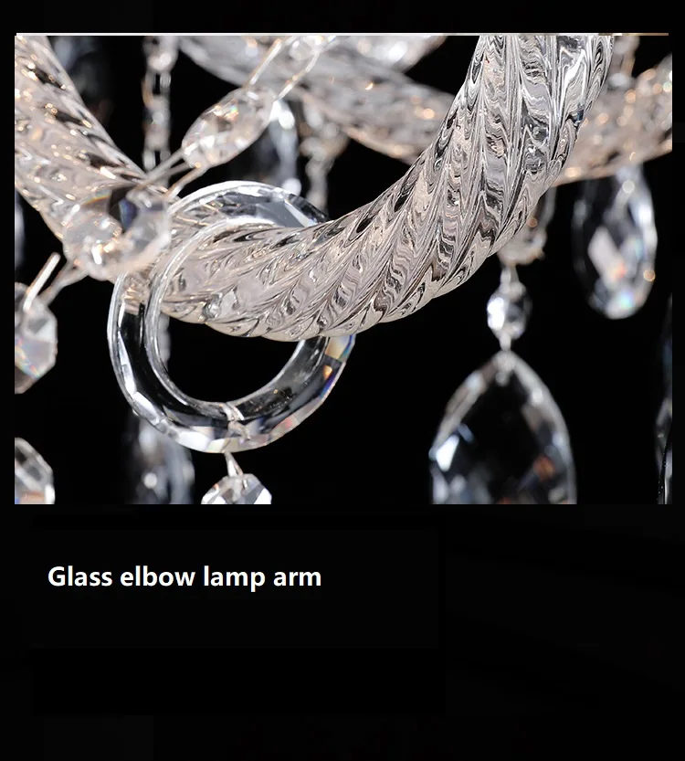 Large Crystal Chandelier