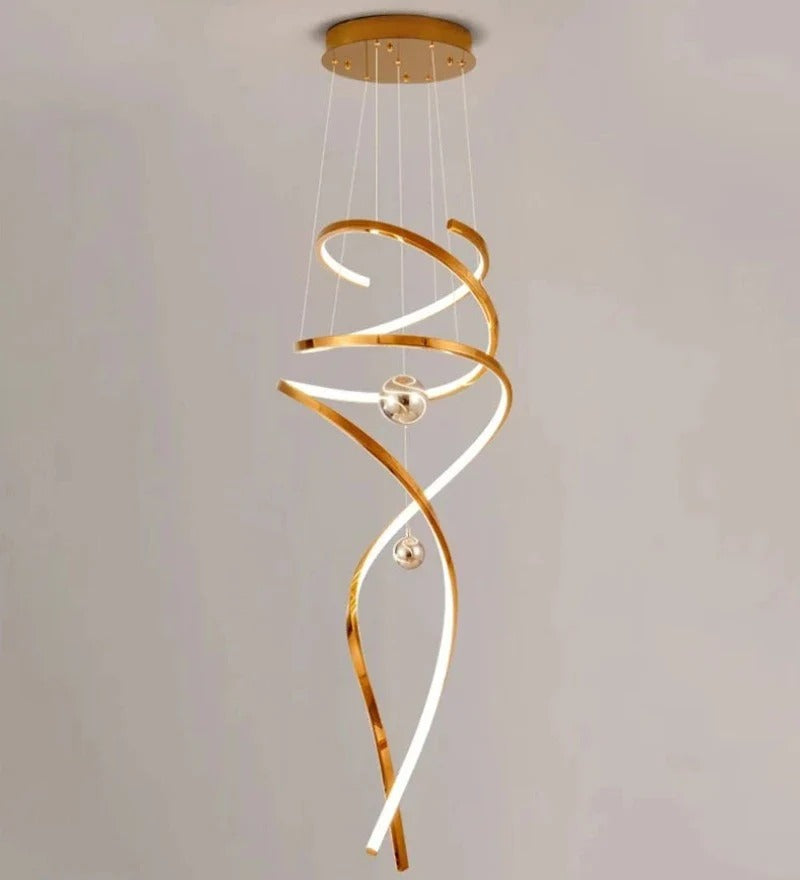 Curved Rose Elegance Chandelier