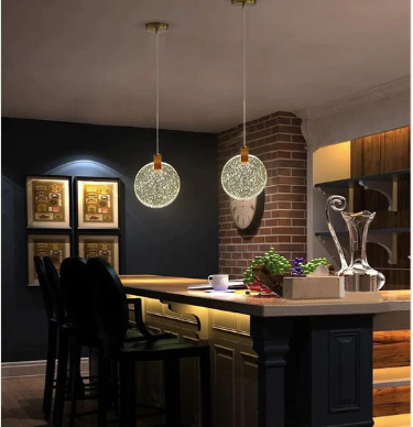 Stardust Glass Hanging Light