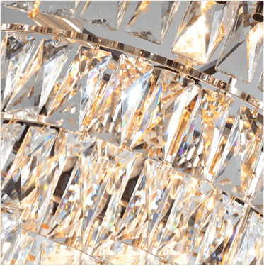 Black Titan Round Chandelier