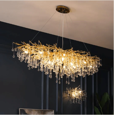 Macaron (Round, Oval) Modern Dining Chandelier